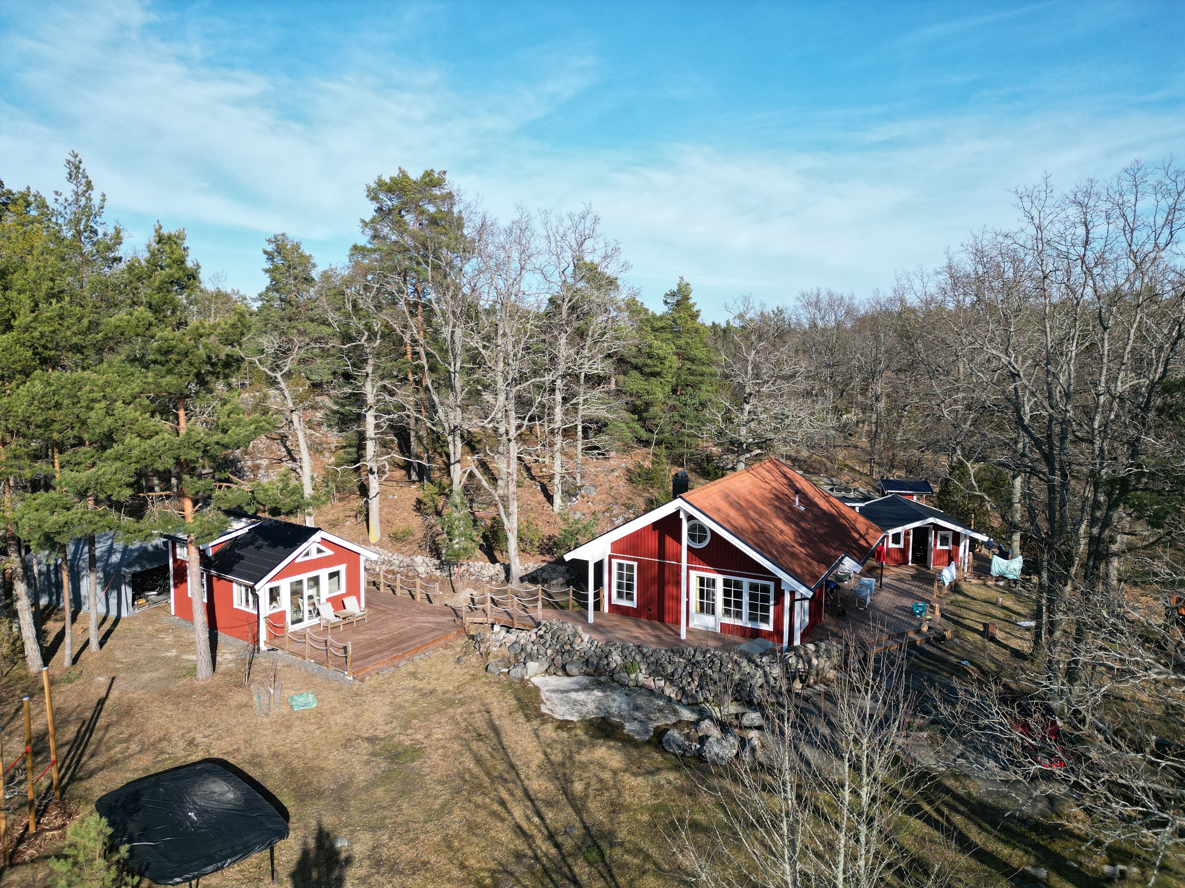 Haupthaus Drohnenfoto