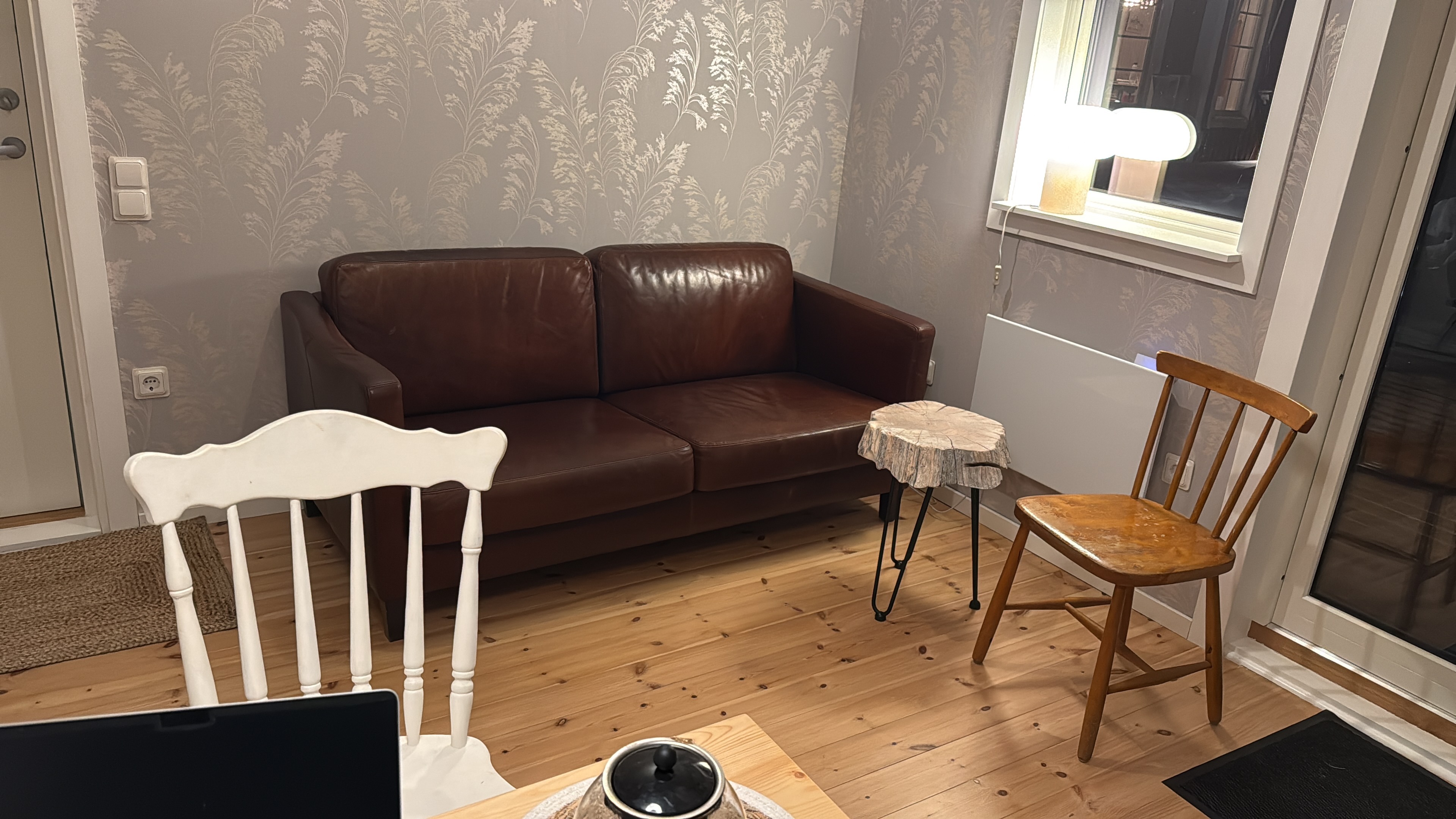 Sofa fertig aufgestellt in Svålbo